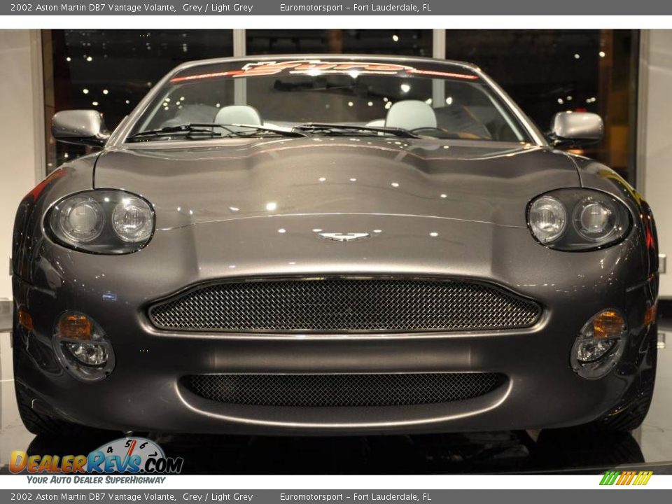 2002 Aston Martin DB7 Vantage Volante Grey / Light Grey Photo #27