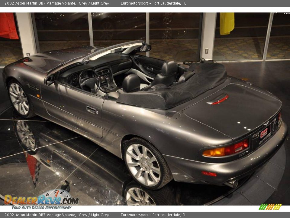 2002 Aston Martin DB7 Vantage Volante Grey / Light Grey Photo #30