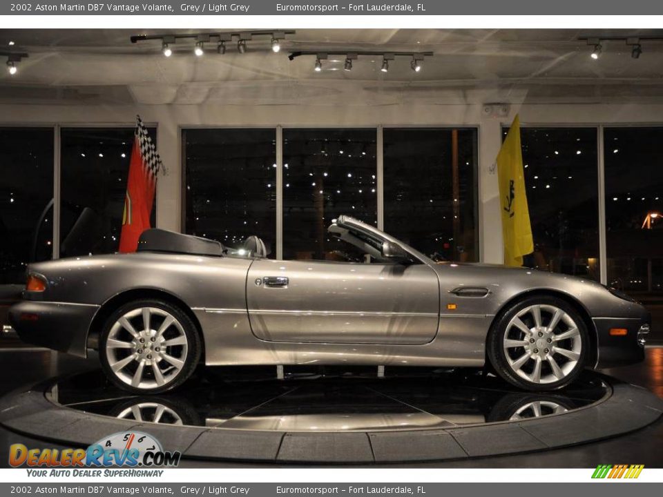 2002 Aston Martin DB7 Vantage Volante Grey / Light Grey Photo #31