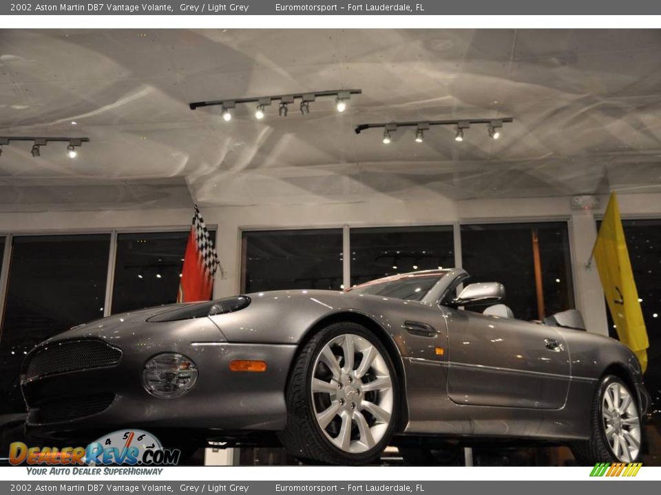 2002 Aston Martin DB7 Vantage Volante Grey / Light Grey Photo #32