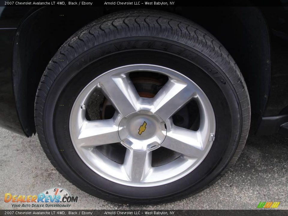 2007 Chevrolet Avalanche LT 4WD Black / Ebony Photo #5