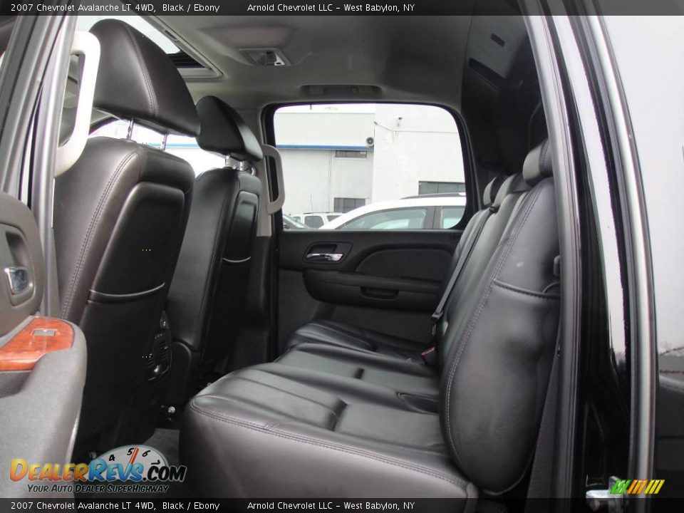 2007 Chevrolet Avalanche LT 4WD Black / Ebony Photo #11