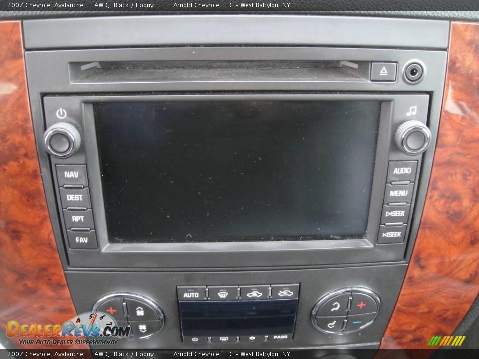 2007 Chevrolet Avalanche LT 4WD Black / Ebony Photo #13