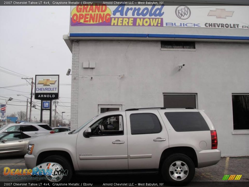 2007 Chevrolet Tahoe LT 4x4 Graystone Metallic / Ebony Photo #3