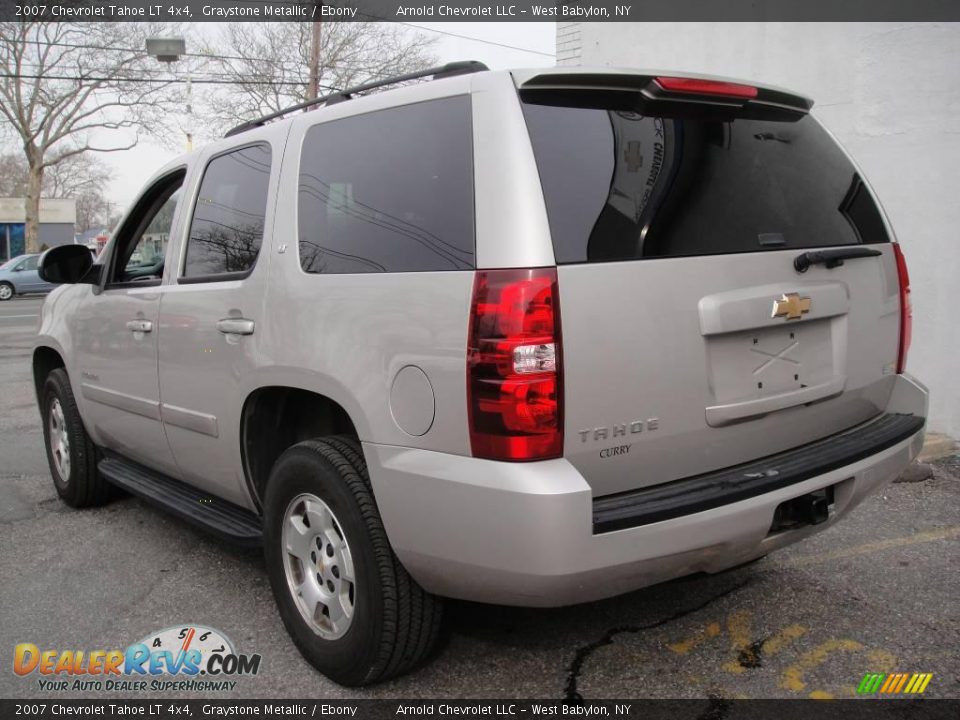 2007 Chevrolet Tahoe LT 4x4 Graystone Metallic / Ebony Photo #4