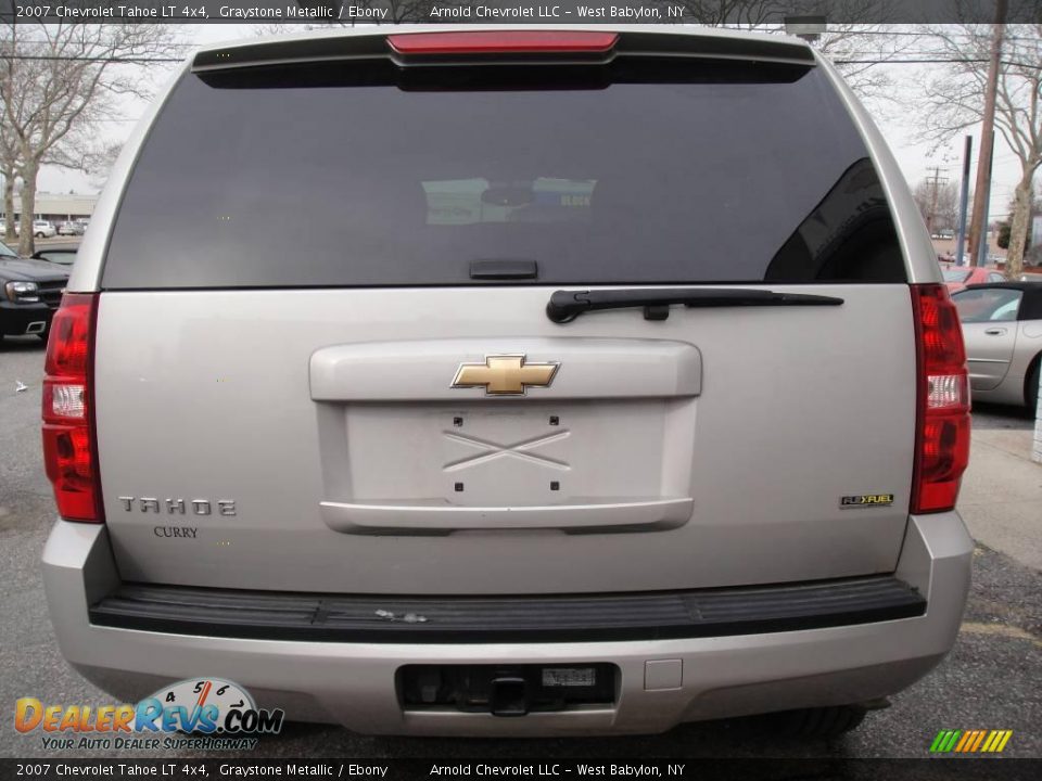 2007 Chevrolet Tahoe LT 4x4 Graystone Metallic / Ebony Photo #5