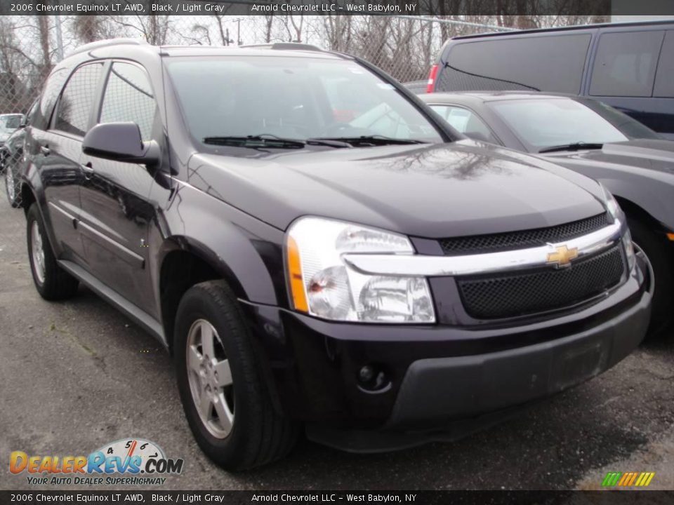 2006 Chevrolet Equinox LT AWD Black / Light Gray Photo #3
