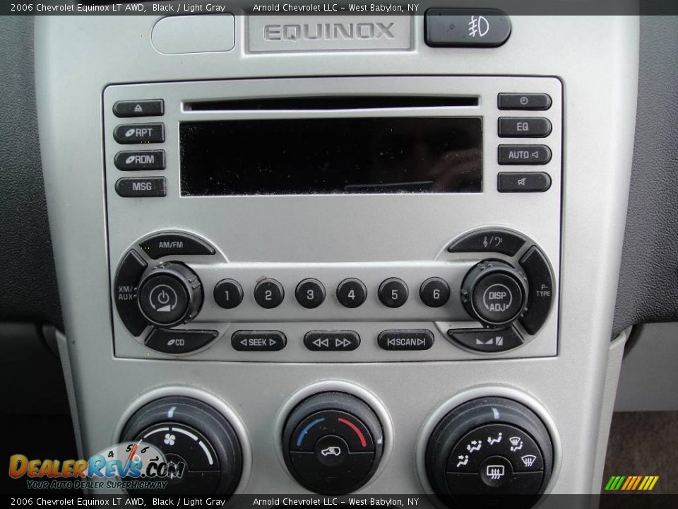 2006 Chevrolet Equinox LT AWD Black / Light Gray Photo #10