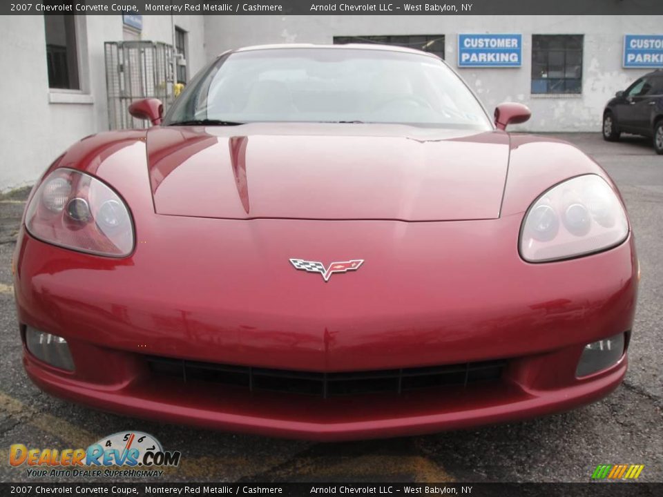 2007 Chevrolet Corvette Coupe Monterey Red Metallic / Cashmere Photo #2