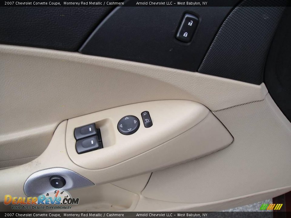 2007 Chevrolet Corvette Coupe Monterey Red Metallic / Cashmere Photo #6