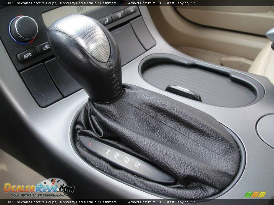 2007 Chevrolet Corvette Coupe Monterey Red Metallic / Cashmere Photo #11