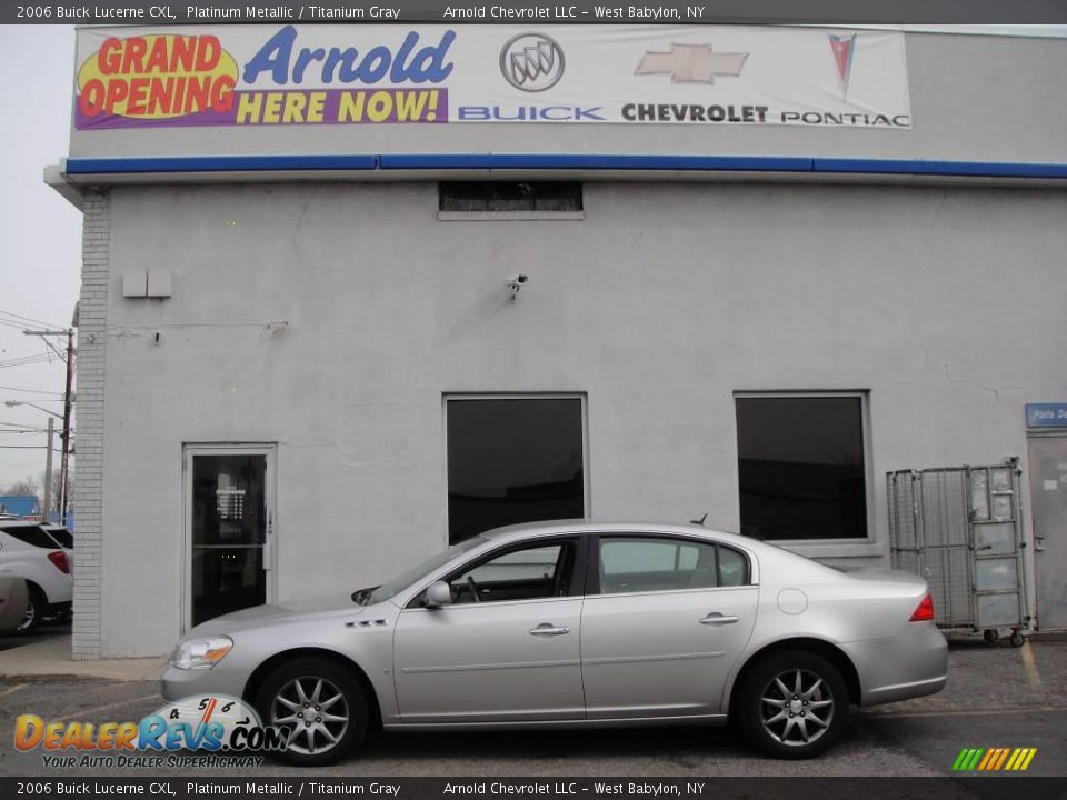 2006 Buick Lucerne CXL Platinum Metallic / Titanium Gray Photo #3