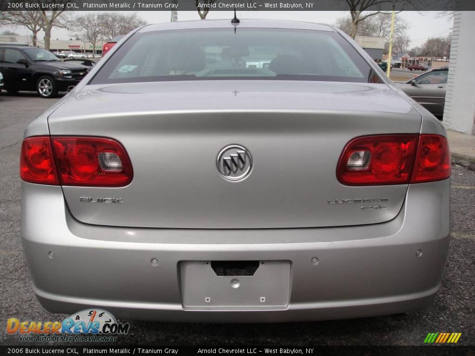2006 Buick Lucerne CXL Platinum Metallic / Titanium Gray Photo #5