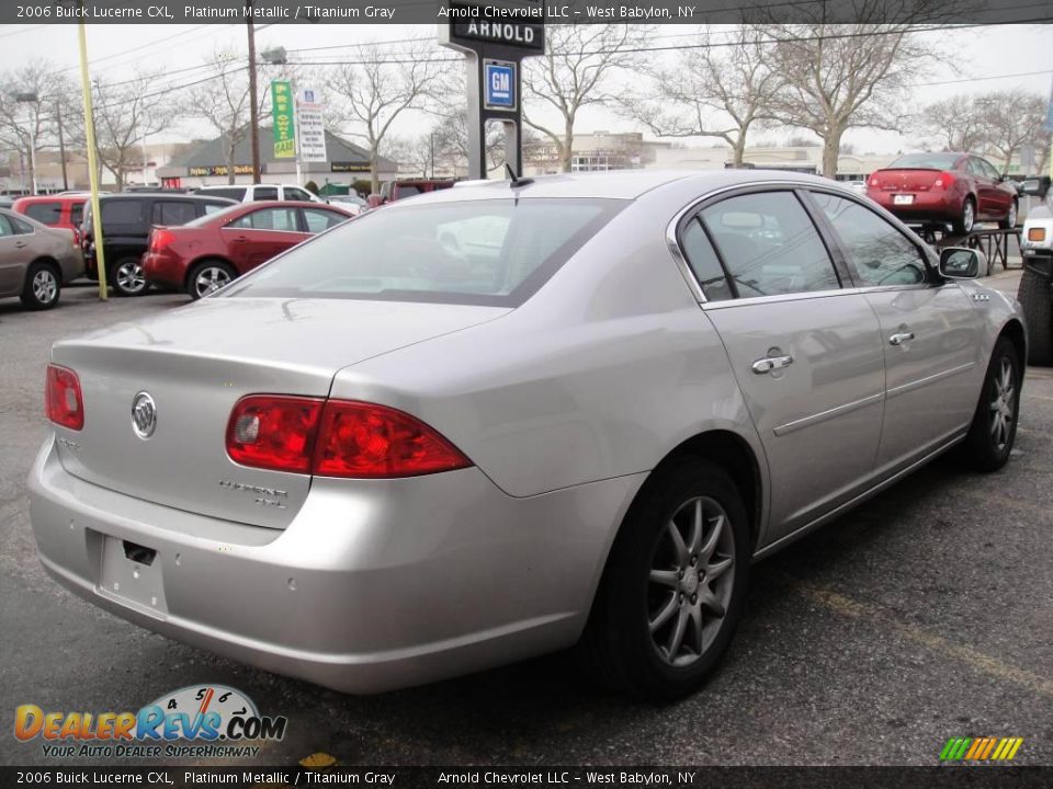 2006 Buick Lucerne CXL Platinum Metallic / Titanium Gray Photo #6