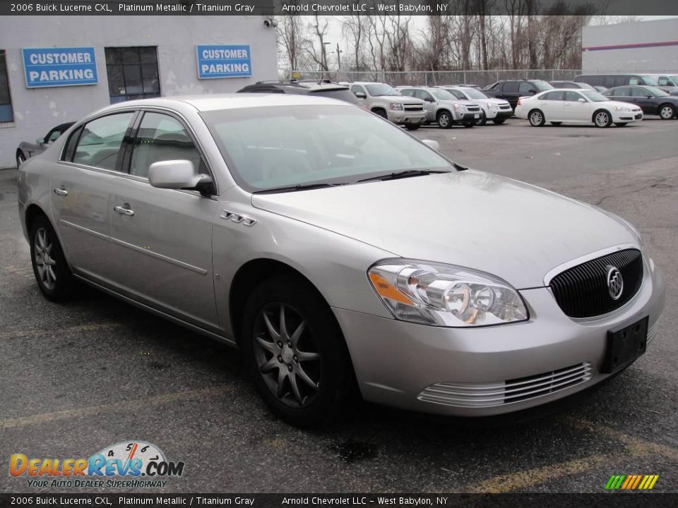 2006 Buick Lucerne CXL Platinum Metallic / Titanium Gray Photo #7