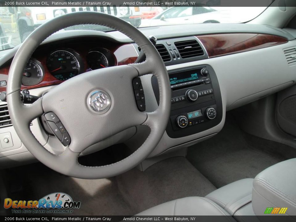 2006 Buick Lucerne CXL Platinum Metallic / Titanium Gray Photo #11
