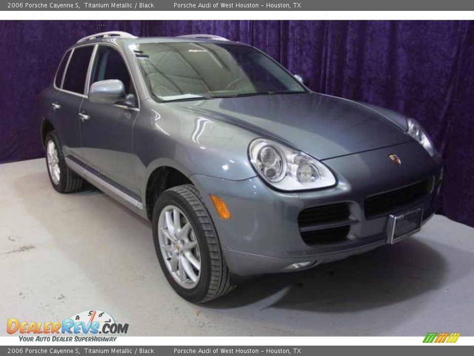 2006 Porsche Cayenne S Titanium Metallic / Black Photo #1