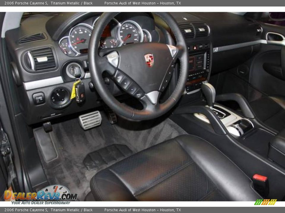 2006 Porsche Cayenne S Titanium Metallic / Black Photo #5