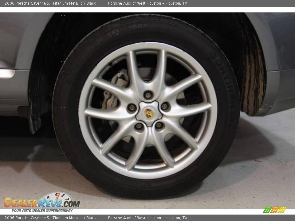 2006 Porsche Cayenne S Titanium Metallic / Black Photo #9