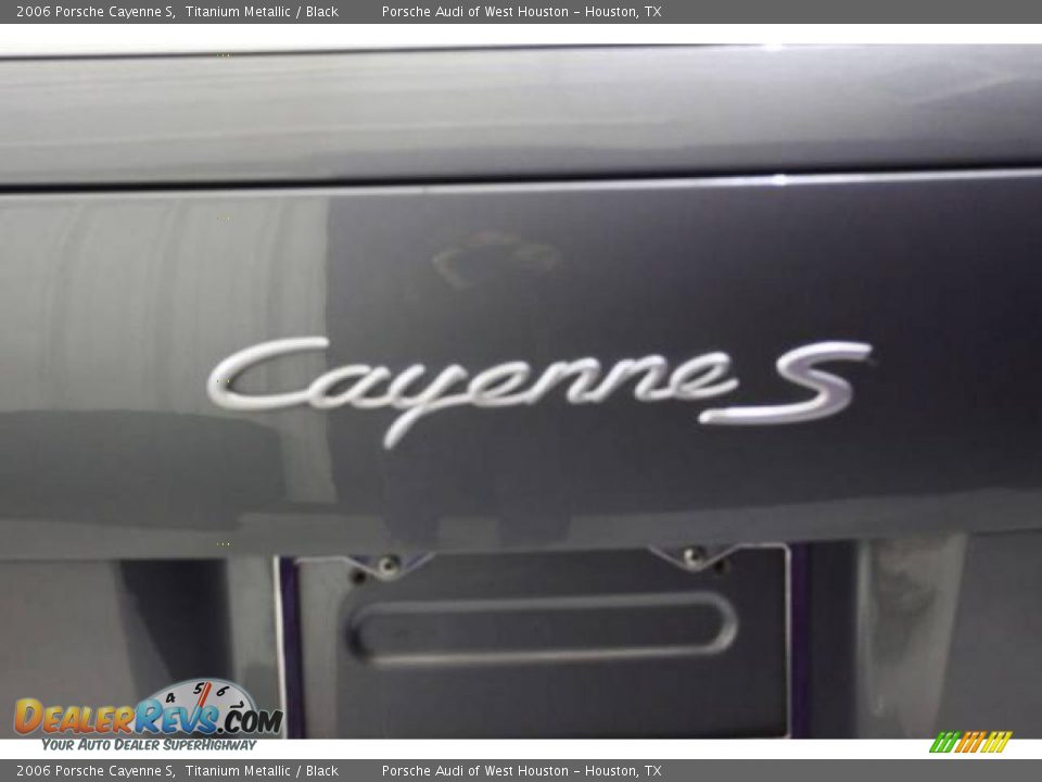 2006 Porsche Cayenne S Titanium Metallic / Black Photo #10
