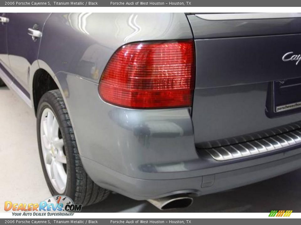 2006 Porsche Cayenne S Titanium Metallic / Black Photo #12