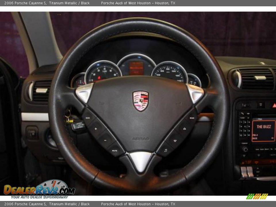 2006 Porsche Cayenne S Titanium Metallic / Black Photo #17