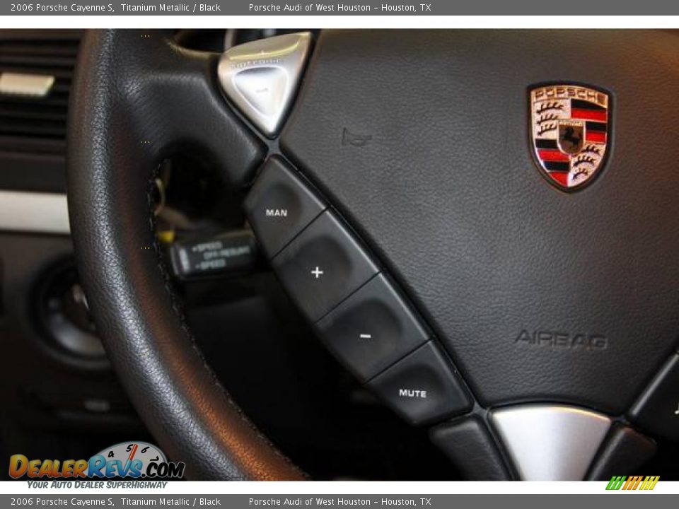 2006 Porsche Cayenne S Titanium Metallic / Black Photo #18