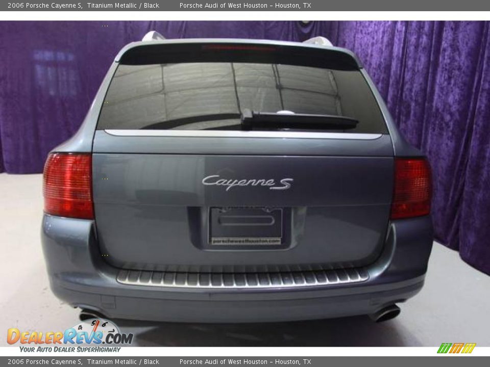 2006 Porsche Cayenne S Titanium Metallic / Black Photo #22