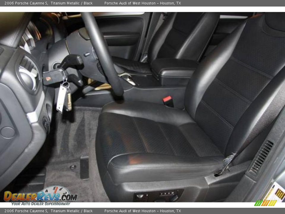 2006 Porsche Cayenne S Titanium Metallic / Black Photo #23