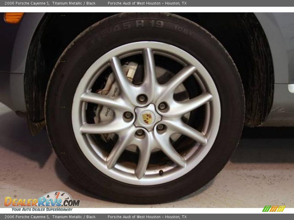 2006 Porsche Cayenne S Titanium Metallic / Black Photo #26