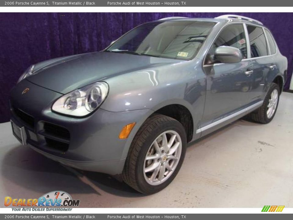 2006 Porsche Cayenne S Titanium Metallic / Black Photo #27