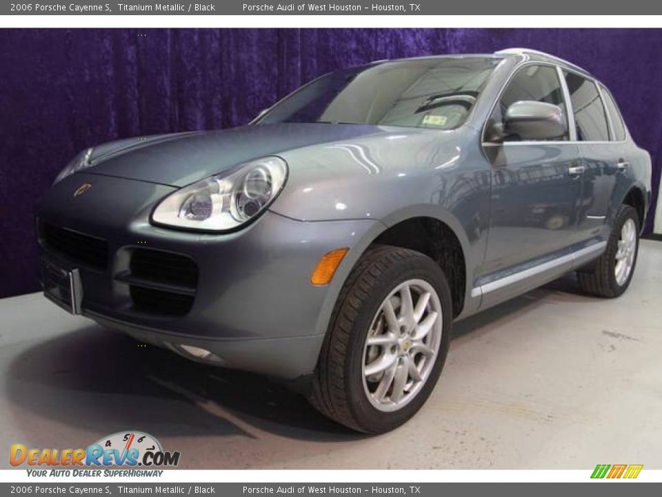 2006 Porsche Cayenne S Titanium Metallic / Black Photo #28