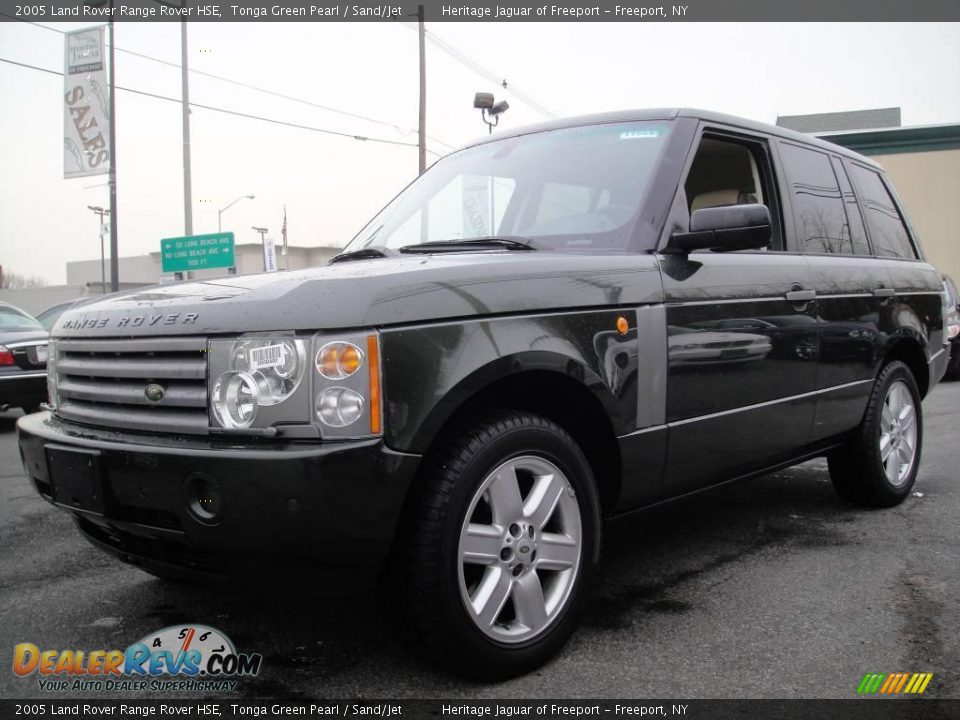 2005 Land Rover Range Rover HSE Tonga Green Pearl / Sand/Jet Photo #1