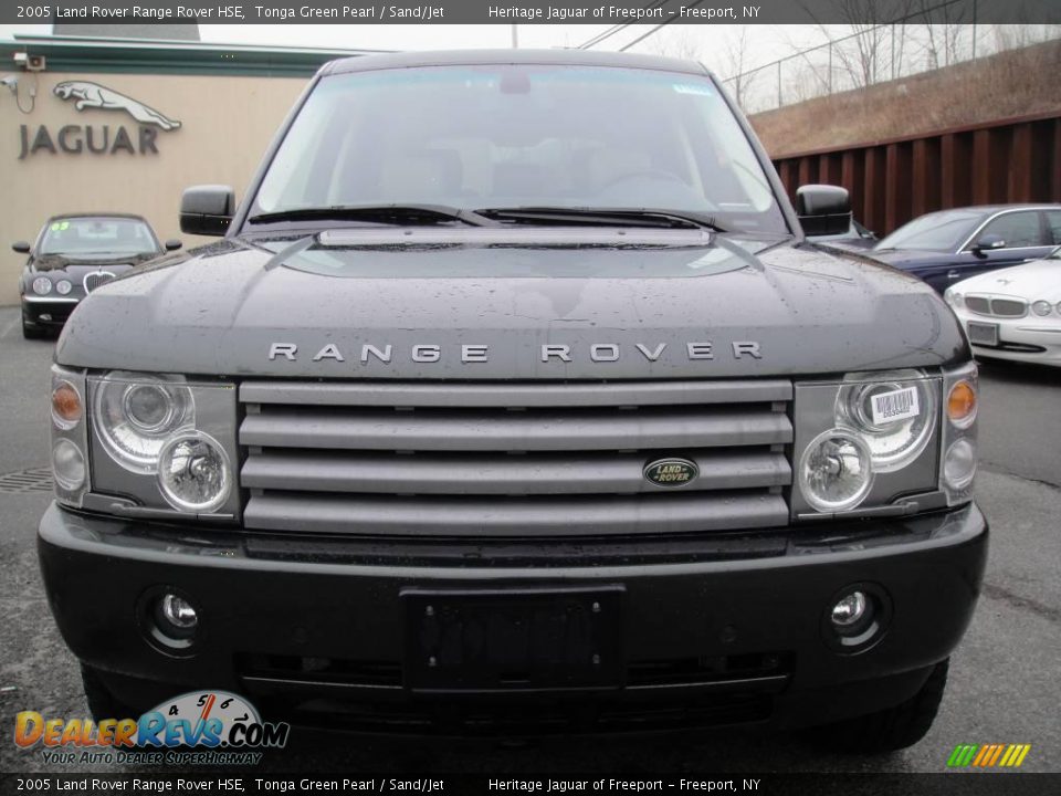 2005 Land Rover Range Rover HSE Tonga Green Pearl / Sand/Jet Photo #2