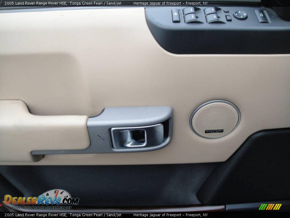 2005 Land Rover Range Rover HSE Tonga Green Pearl / Sand/Jet Photo #10