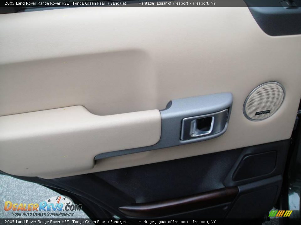 2005 Land Rover Range Rover HSE Tonga Green Pearl / Sand/Jet Photo #15