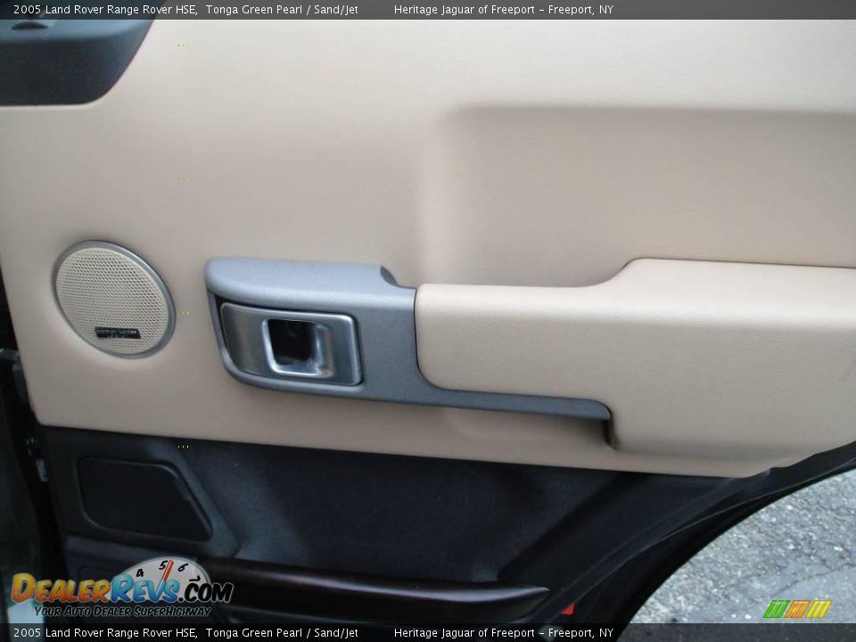 2005 Land Rover Range Rover HSE Tonga Green Pearl / Sand/Jet Photo #20