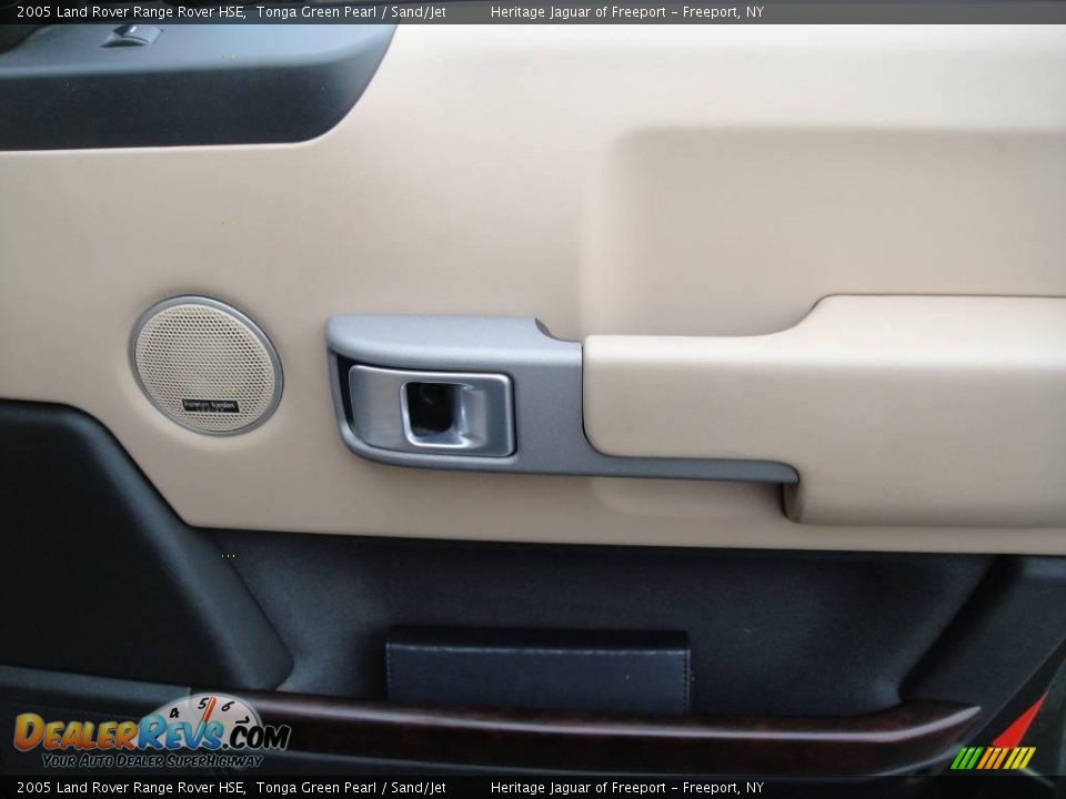 2005 Land Rover Range Rover HSE Tonga Green Pearl / Sand/Jet Photo #24