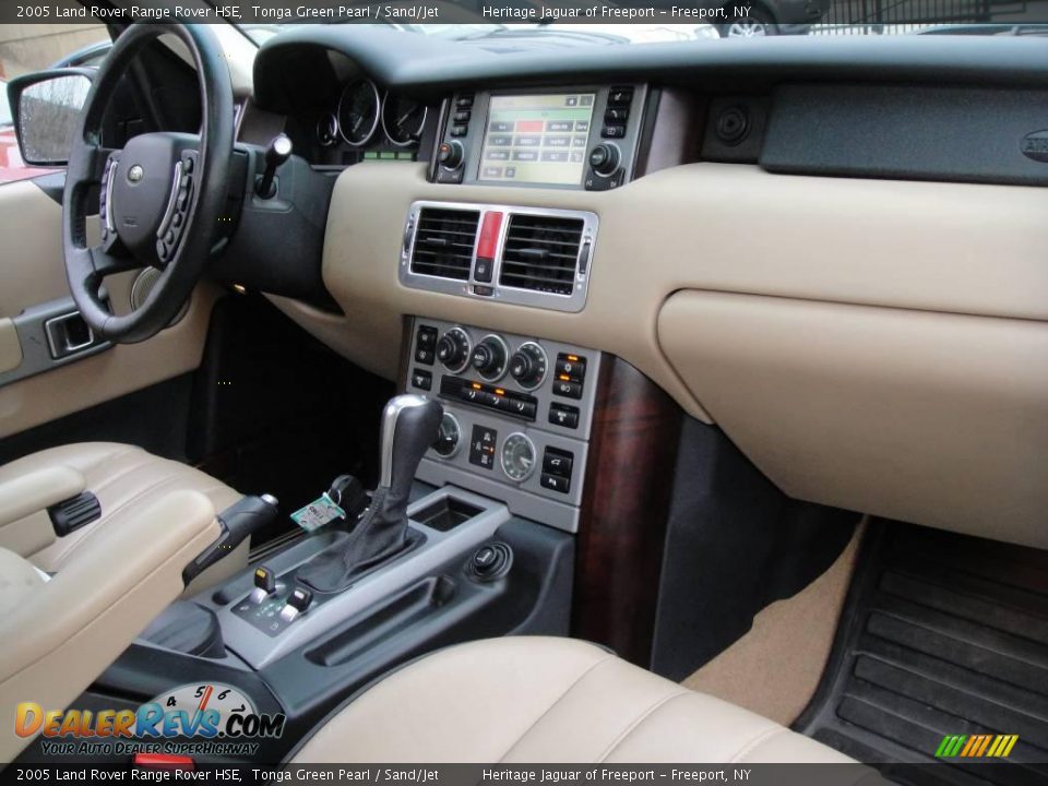 2005 Land Rover Range Rover HSE Tonga Green Pearl / Sand/Jet Photo #27