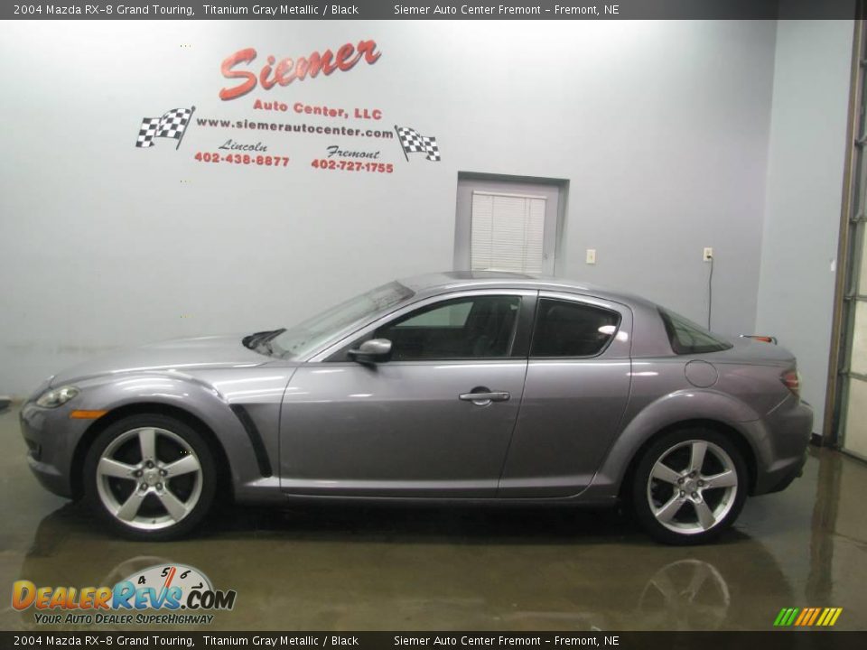 2004 Mazda RX-8 Grand Touring Titanium Gray Metallic / Black Photo #1