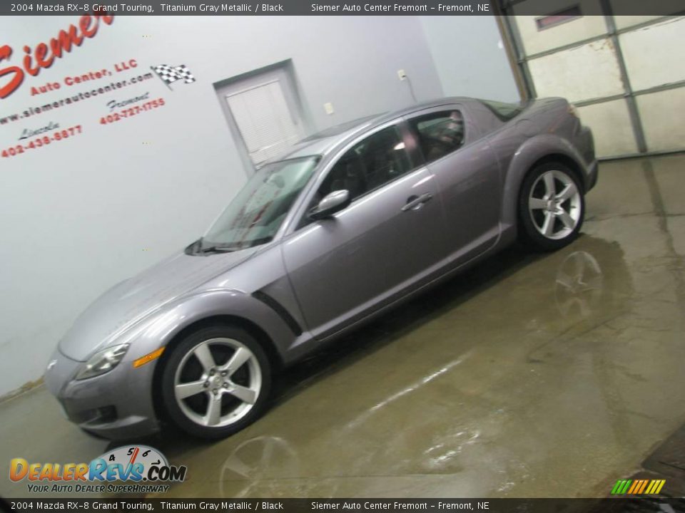 2004 Mazda RX-8 Grand Touring Titanium Gray Metallic / Black Photo #2