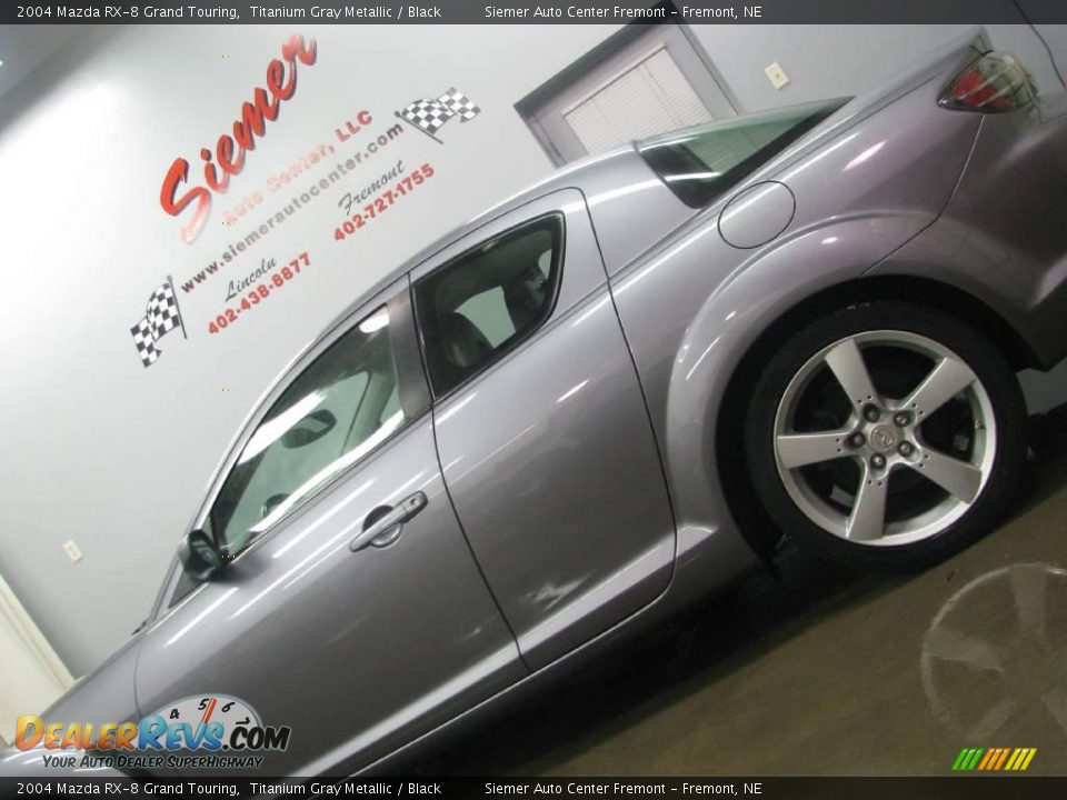 2004 Mazda RX-8 Grand Touring Titanium Gray Metallic / Black Photo #3