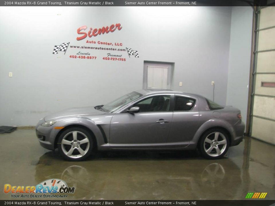2004 Mazda RX-8 Grand Touring Titanium Gray Metallic / Black Photo #4