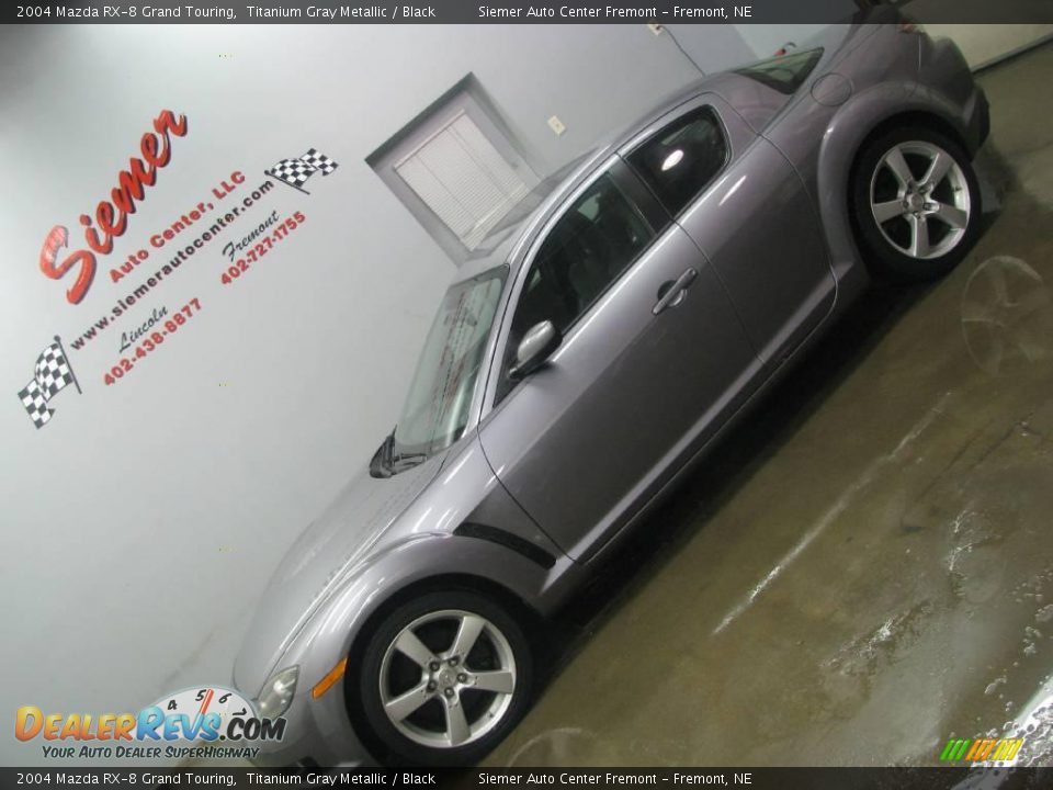 2004 Mazda RX-8 Grand Touring Titanium Gray Metallic / Black Photo #5