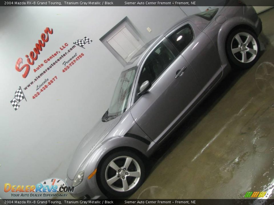 2004 Mazda RX-8 Grand Touring Titanium Gray Metallic / Black Photo #6