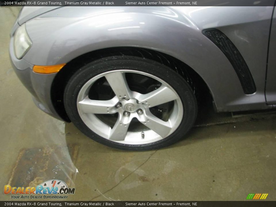 2004 Mazda RX-8 Grand Touring Titanium Gray Metallic / Black Photo #7