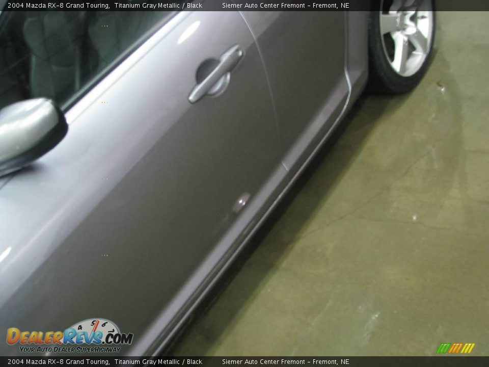2004 Mazda RX-8 Grand Touring Titanium Gray Metallic / Black Photo #8