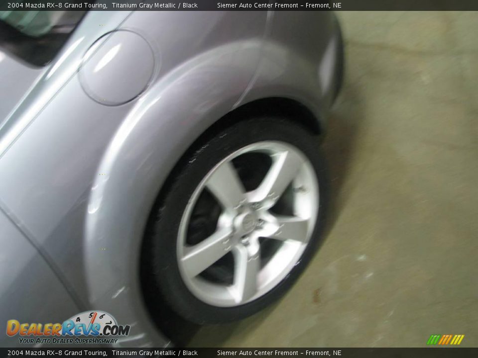 2004 Mazda RX-8 Grand Touring Titanium Gray Metallic / Black Photo #9