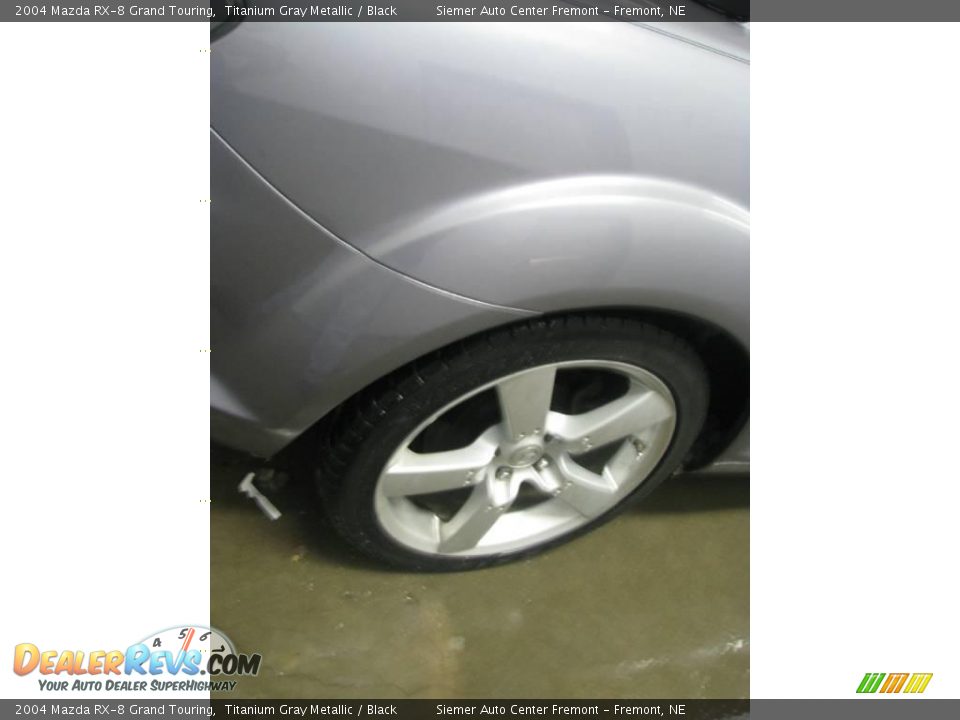 2004 Mazda RX-8 Grand Touring Titanium Gray Metallic / Black Photo #11