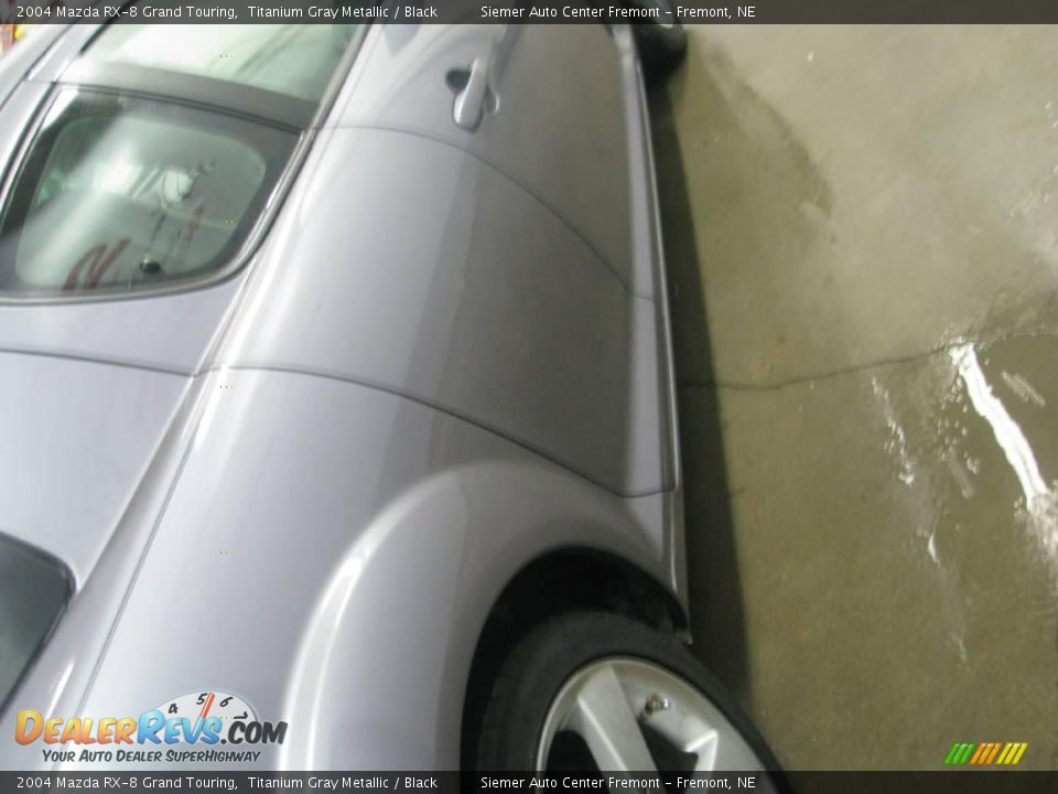 2004 Mazda RX-8 Grand Touring Titanium Gray Metallic / Black Photo #12